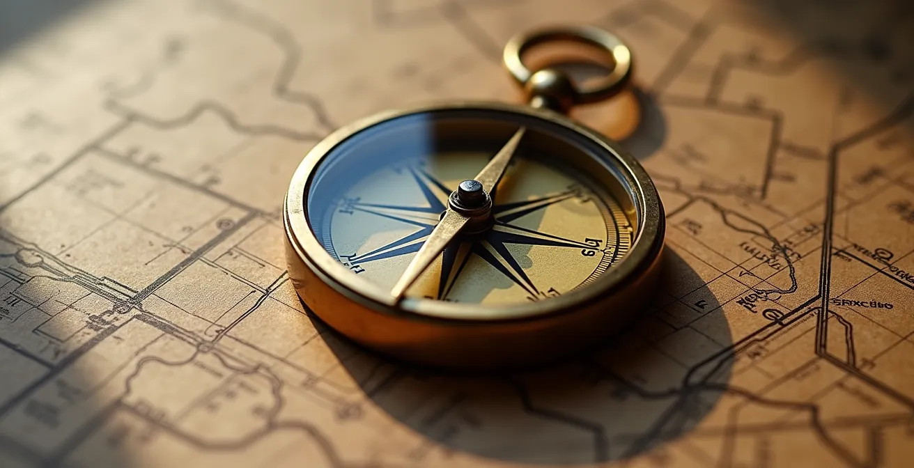 Carte conceptuelle montrant la diversification patrimoniale entre France et États-Unis